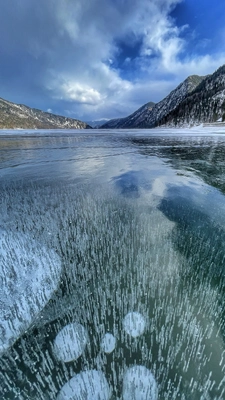 The magic of winter Altai